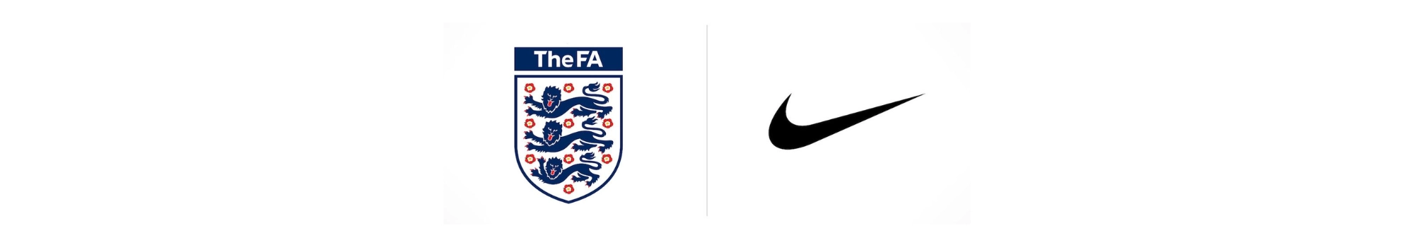 Nike and England marks