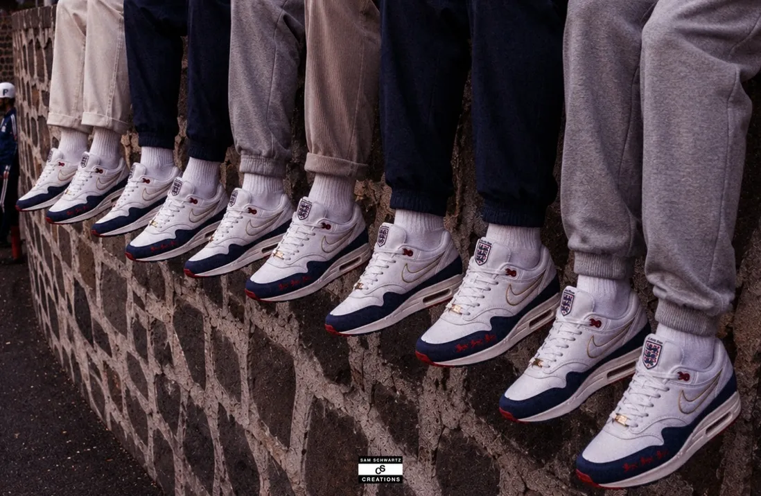 Nike England footwear campaign image